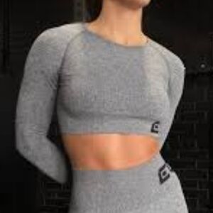 Echt the perfect pair Charcoal Arise Comfort long sleeve work out top size large